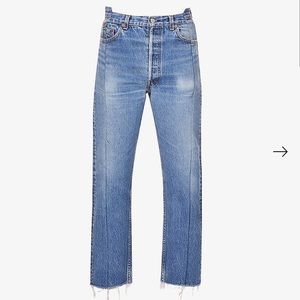 EB Denim OG Reinvented Straight-Leg High-Rise jeans, size 27, like new condition